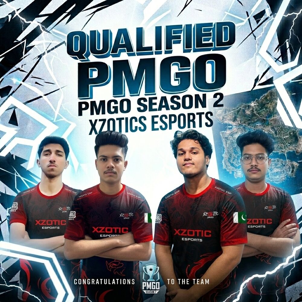 Xzotics Esports — qualified for PMGO Season 2
